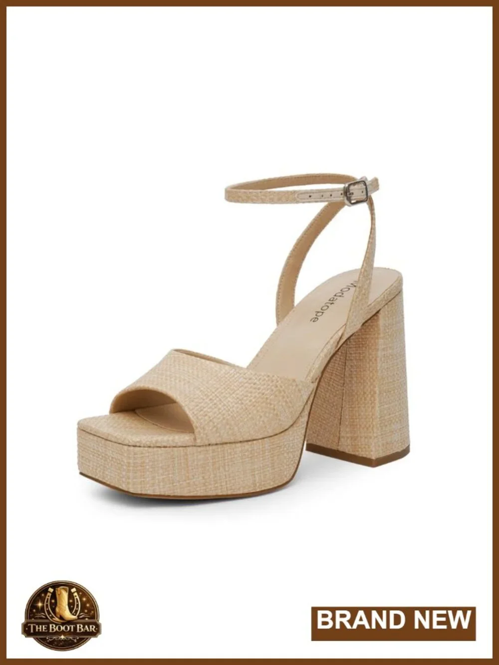Platform Heels Open Toe Chunky Heel Ankle Strap Pumps Sandals Wedding Party